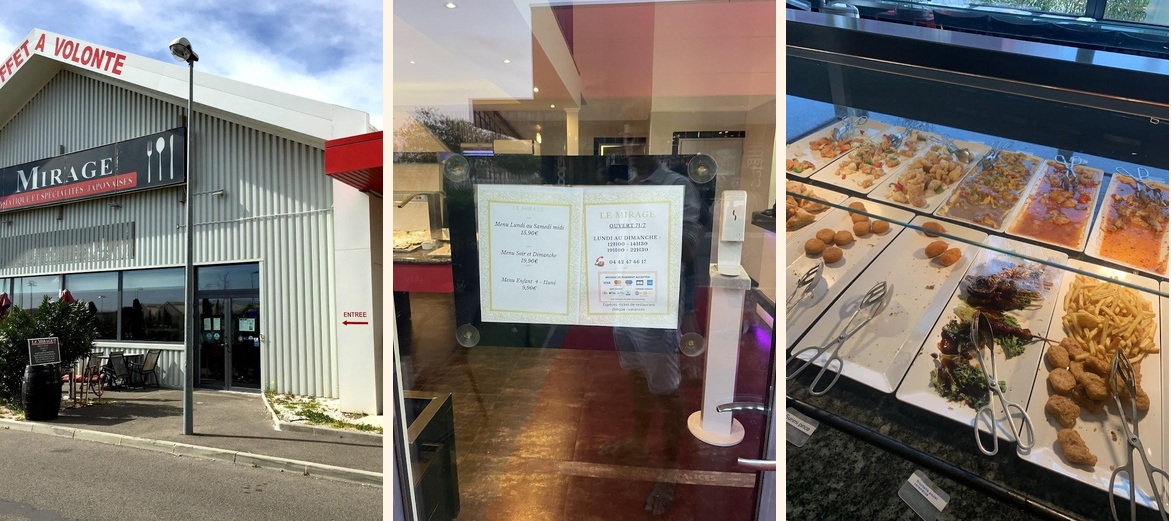 Le Mirage - Menu Image 1